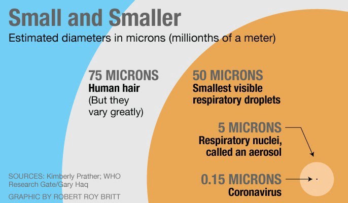 Micron Size Comparison Chart: How big is Lead dust compared to other  particles?